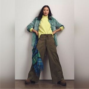 NWOT Maeve Utility Wide-Leg Trousers medium